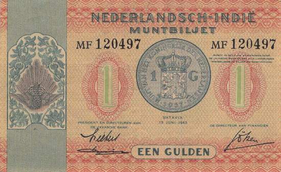 1 Gulden 15.6.1940
